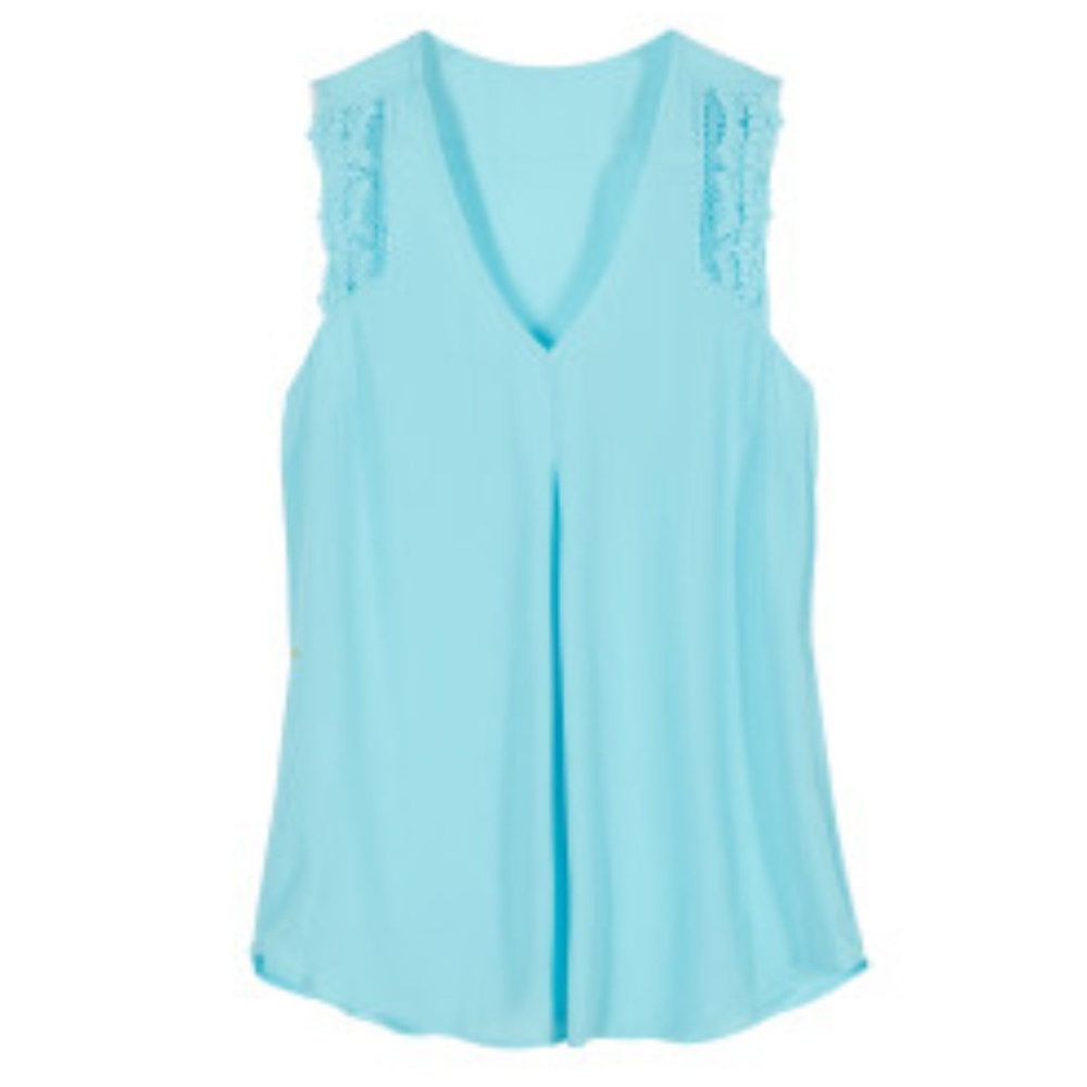 Daniel Rainn - Eliza Lace Trim Blouse